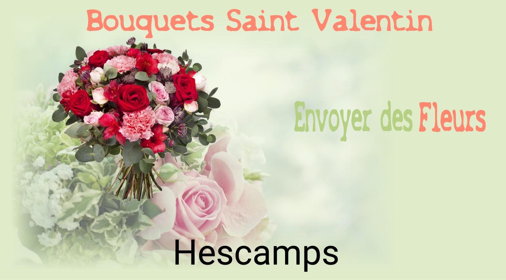 Roses de Saint-Valentin livrées à Hescamps